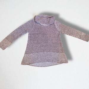 Eight Eight Eight Mauve Textured Cowl Neck Sweater
